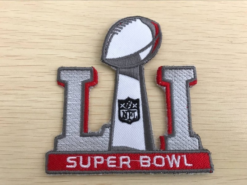 2017 super bowl patch->->Sports Accessory